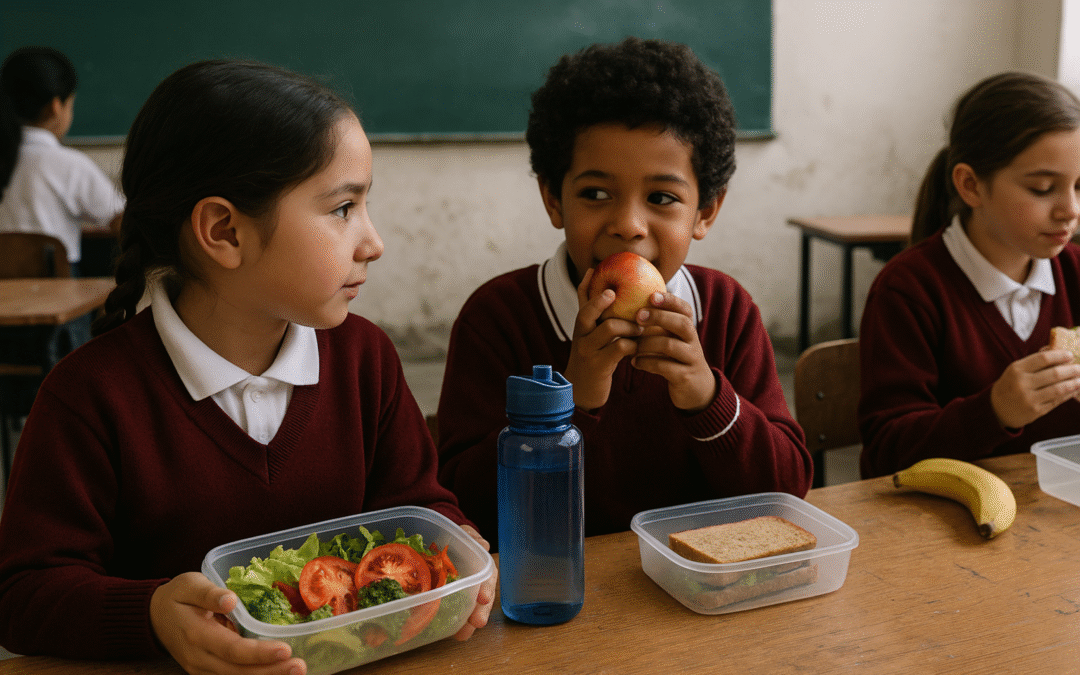 Alimentación saludable en escuelas: más que cambiar el menú